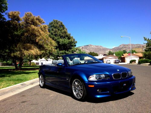 2003 bmw m3 convertible - blue - only 51k miles!!
