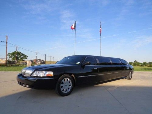 2005 lincoln town car limousine 120 inch by ecb limo dvd fiber optic lighting