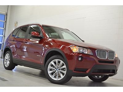 Great lease/buy! 14 bmw x3 28i premium cold weather moonroof leather bluetooth