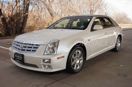 2006 cadillac sts 1 owner navigation leather heated seats satellite bose audio