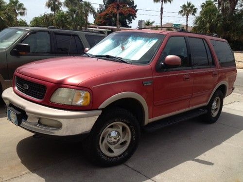 1998 ford expedition eddie bauer 4wd automatic 134,000 miles.