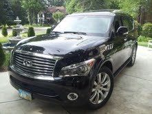 2011 infiniti qx56 4wd 22" wheels,1 owner, every option inc tech &amp; ent. packages