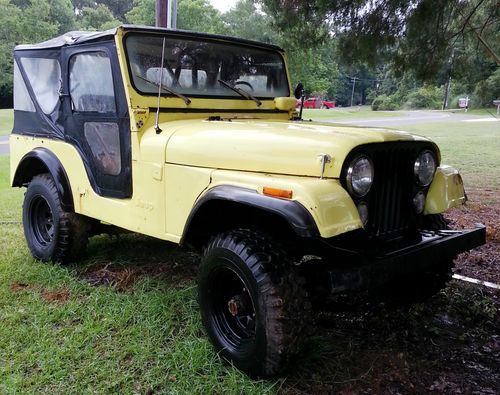 1975 jeep cj-5 i-6 3 speed 4x4 cj5