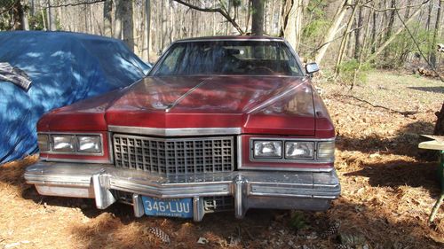 1976 cadillac coup diville 103,000 miles one owner leather interior great shape
