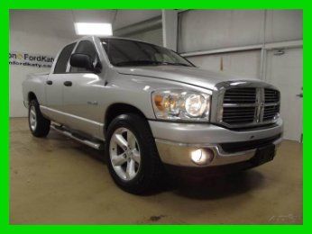 2008 dodge ram 1500 quad cab slt 4.7l v8, manual transmission, 1-owner, 47k mi.