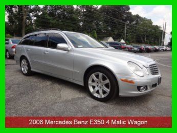 2008 e350 4matic  automatic awd premium 1 owner clean carfax navigation