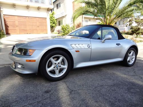 1997 bmw z3 roadster 2.8l 5 speed manual 65k miles carfax certified no reserve