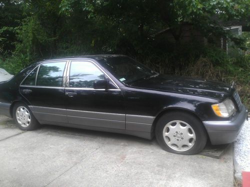 1995 s420 mercedes benz-use for parts/salvage or repair. body in good condition!