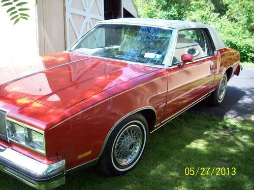 1980 oldsmobile cutlass supreme coupe one owner, very low mileage