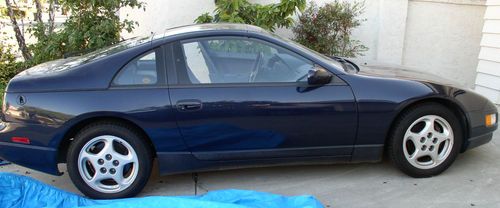 1990 300zx rare midnight blue pearl 2-seater t-tops 61,824 miles