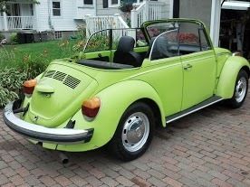 Vw super beetle convertible