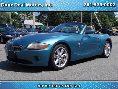 2003 bmw z4 with 50000 all original miles full power convertible top heated s