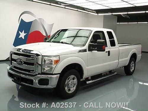 2011 ford f-250 supercab 6.2l v8 long bed 6-pass 76k mi texas direct auto