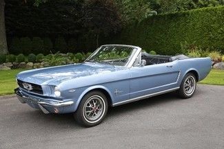 1965mustang  convertible 289 v-8. automatic. ps. p front disc brakes. p top.