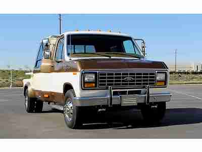 A RARE FIND-1987 FORD E350 XL EXTENDED TURBO DIESEL-DUALLY-XLNT COND-NO RESERVE, image 2