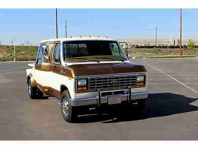 A RARE FIND-1987 FORD E350 XL EXTENDED TURBO DIESEL-DUALLY-XLNT COND-NO RESERVE, image 6