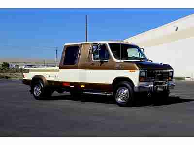 A RARE FIND-1987 FORD E350 XL EXTENDED TURBO DIESEL-DUALLY-XLNT COND-NO RESERVE, image 7
