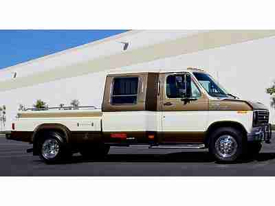 A RARE FIND-1987 FORD E350 XL EXTENDED TURBO DIESEL-DUALLY-XLNT COND-NO RESERVE, image 10