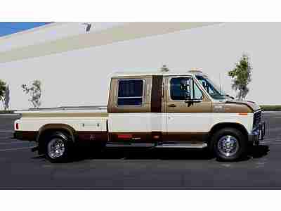 A RARE FIND-1987 FORD E350 XL EXTENDED TURBO DIESEL-DUALLY-XLNT COND-NO RESERVE, image 11