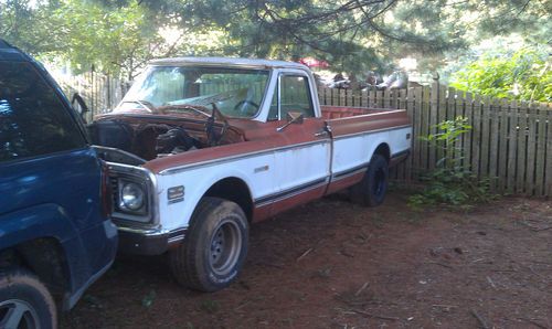 Highly optioned big block 71 chevy cheyenne pick up with factory air