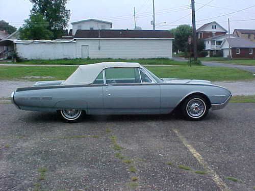 1962   FORD   THUNDERBIRD   CONVERTIBLE  LOW   MILES, US $44,500.00, image 2