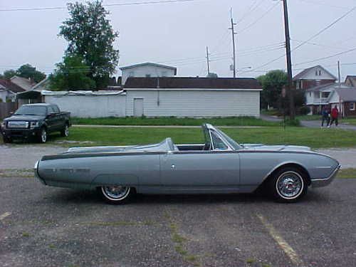 1962   FORD   THUNDERBIRD   CONVERTIBLE  LOW   MILES, US $44,500.00, image 7