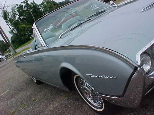 1962   FORD   THUNDERBIRD   CONVERTIBLE  LOW   MILES, US $44,500.00, image 23