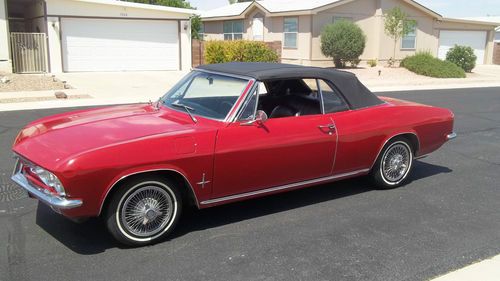 A1967 chevy corvair convertible