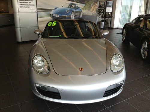 2005 porsche boxster with only 4,563 miles