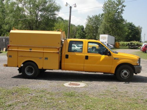 2004 04 ford f-350 super duty xl 130k work utility maintenance hauler truck