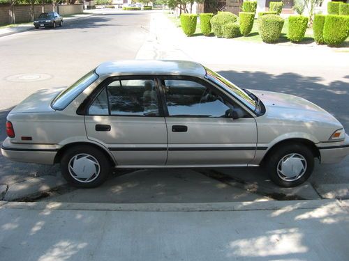 1991 toyota corolla dlx sedan 4-door 1.6l