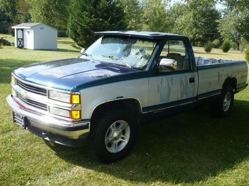 1992 chevrolet regular cab 4x4