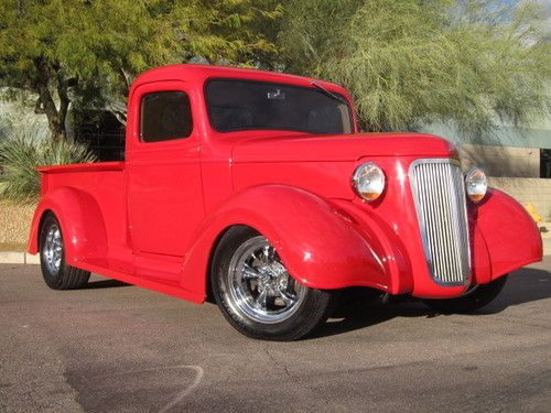 1937 chevrolet hotrod pickup, 5.7l fi ls1, disc brakes, vintage air, full resto!