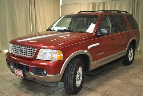 2002 ford explorer eddie bauer 4x4 leather sunroof heated seats
