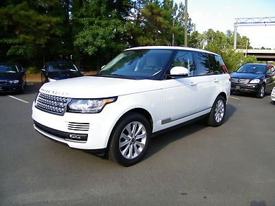 2013 range rover hse fuji white over ivory leather