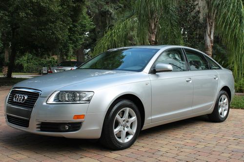 2007 audi a6-1-florida ownerpampered,low mileage-navigation-heated seats-perfect