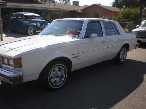 1984 oldsmobile cutlass supreme base sedan 4-door 3.8l