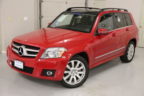 5-days *no reserve* &#039;11 glk350 4matic nav back-up pano roof dvd fact w-ty carfax