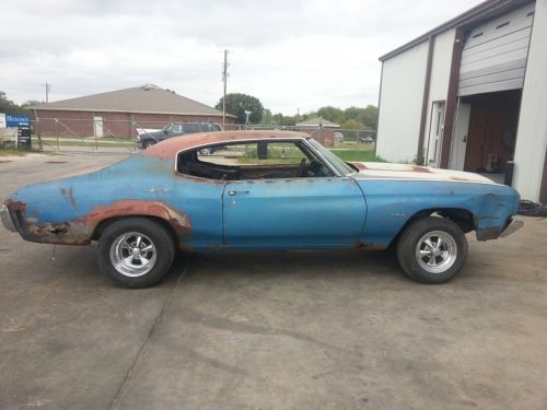Buy used 1970 Chevelle Malibu 2dr HT body project in ...
