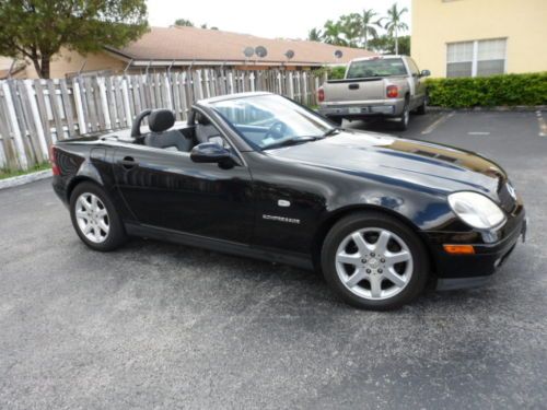 2000 mercedes benz slk230 kompressor convertible 2-door 2.3l 230 320 slk sl top