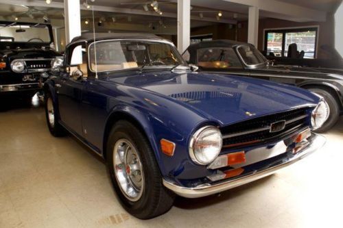 1973 triumph tr6 nut and bolt restoration. finest in existence!!! #&#039;s matching