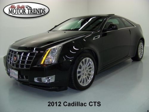 2012 cadillac cts coupe awd navigation rearcam sunroof heated ac seats bose 13k