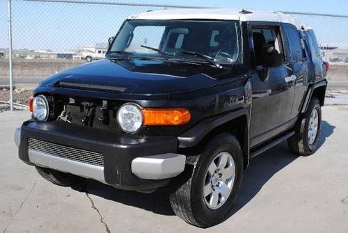 2007 toyota fj cruiser 4wd damaged salvage good airbags wont last export welcome