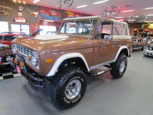 1974 bronco 4x4 347ci james duff lifted, pro built, receipts