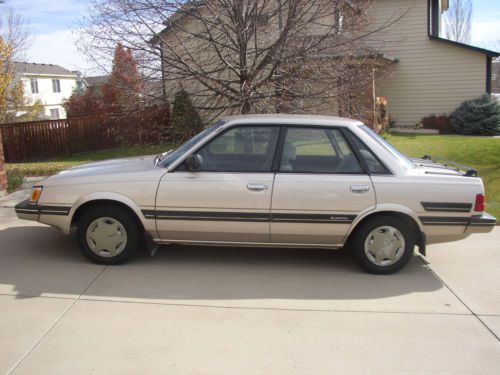 1988 subaru gl, vin #jf1ac43b6jc219177, nada suggested retail $2,200 - $4,800