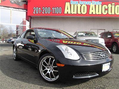 06 infiniti g35 coupe carfax certified leather sunroof pre owned sports package