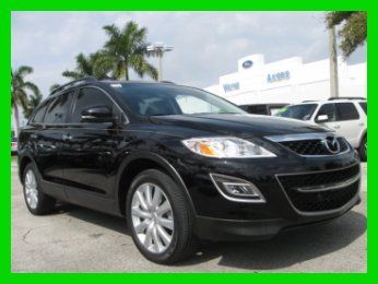 10 black grand touring 3.7l v6 7-passenger cx9 suv *navigation *bose cd changer