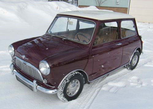 1967 morris 850 mini mark 1 early style