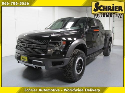 2014 ford f-150 raptor svt black navigation front &amp; rear view cams sony hd radio