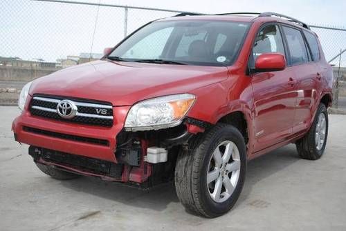 2007 toyota rav4 limited v6 4wd damaged salvage runs good airbags export welcome